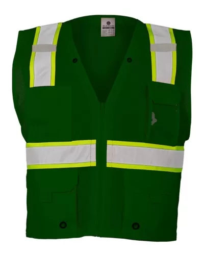 ML Kishigo B100-103 Enhanced Visibility Multi-Pocket Mesh Vest