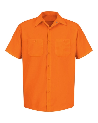 Red Kap SS24 Enhanced Visibility Short Sleeve Work Shirt