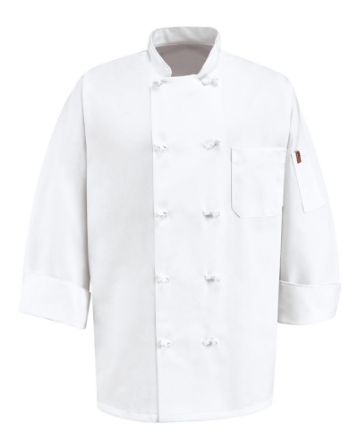 Chef Designs 0420L Executive Chef Coat Long Sizes