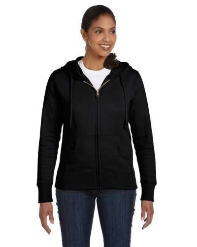 econscious EC4501 Ladies' 9 oz. Organic/Recycled Full-Zip Hood