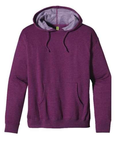 econscious EC5570 Adult 7 oz. Organic/Recycled Heathered Fleece Pullover Hood