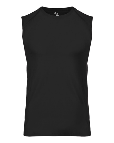 Badger 4530 Fitted Battle Sleeveless Tee