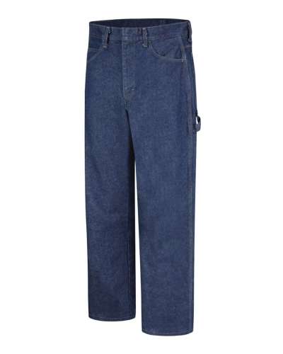 Bulwark PEJ8EXT Flame Resistant Pre-Washed Denim Dungaree - Extended Sizes