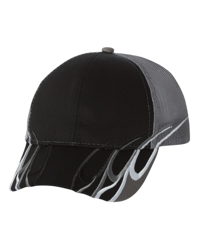 Outdoor Cap WAV605M Flame Trucker Cap