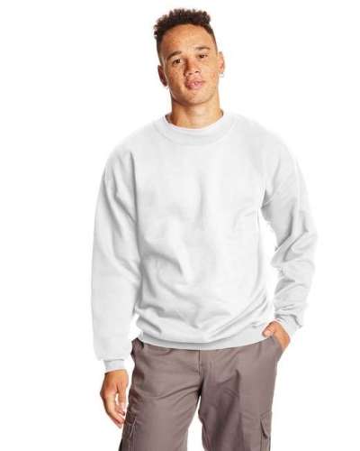 Hanes F260 Adult 9.7 oz. Ultimate Cotton 90/10 Fleece Crew