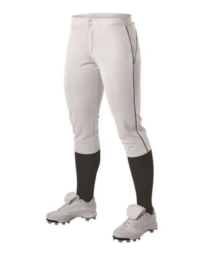 Alleson Athletic A00062 Girls Belt Loop Fastpitch Pants