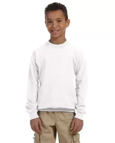 Gildan G180B Youth Heavy Blend™ 8 oz. 50/50 Fleece Crew