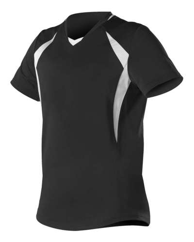 Alleson Athletic A00055 Girls' Short Sleeve Fastpitch Jersey