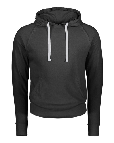 MV Sport 1261 Heather Hooded Long Sleeve T-Shirt