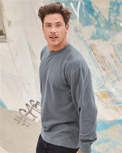 Independent Trading Co. PRM3500 Midweight Pigment-Dyed Crewneck Sweatshirt