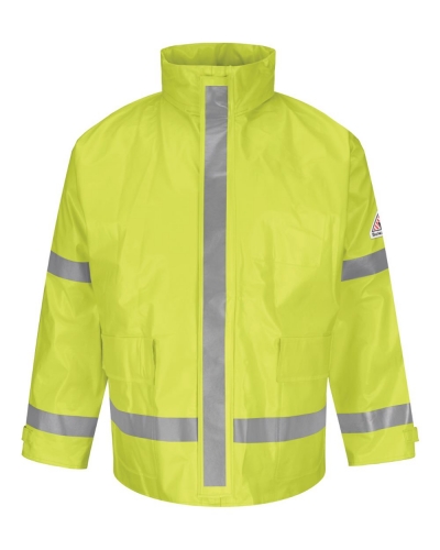 Bulwark JXN6 Hi-Visibility Flame-Resistant Rain Jacket