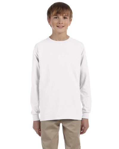 Gildan G240B Youth Ultra Cotton® 6 oz. Long-Sleeve T-Shirt