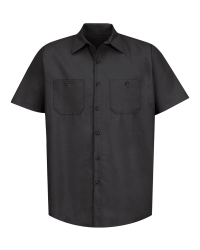 Red Kap SP24 Industrial Short Sleeve Work Shirt