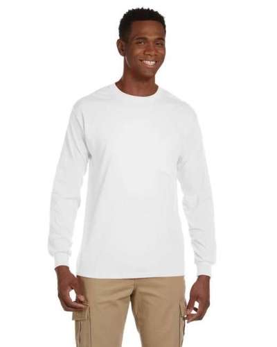Gildan G241 Adult Ultra Cotton® 6 oz. Long-Sleeve Pocket T-Shirt