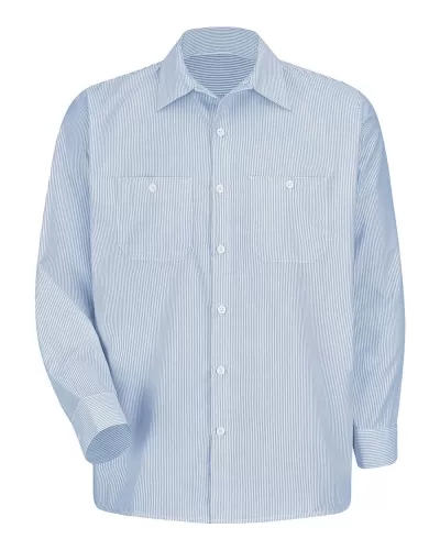 Red Kap SL10 Industrial Stripe Work Shirt