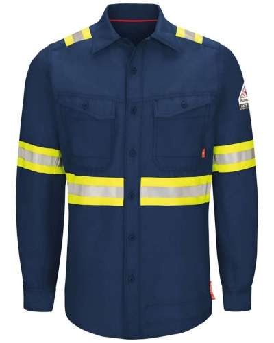 Bulwark QS40E iQ Series® Endurance Enhanced Visibility Work Shirt