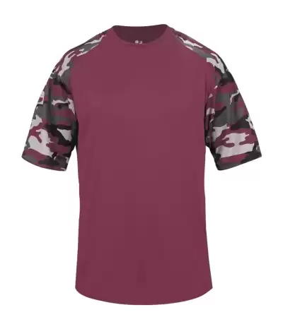 Badger Sport 214100 Youth Camo Sport Tee