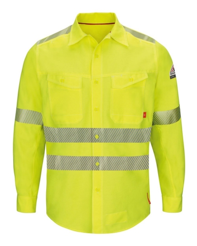 Bulwark QS40HV iQ Series® Endurance Work Shirt, ANSI Class 3 Type R