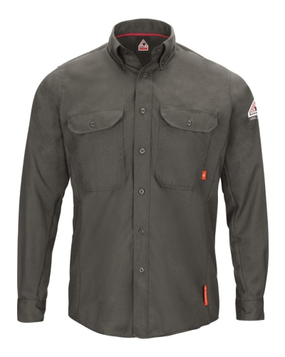 Bulwark QS50L iQ Series® Long Sleeve Comfort Woven Lightweight Shirt Long Sizes