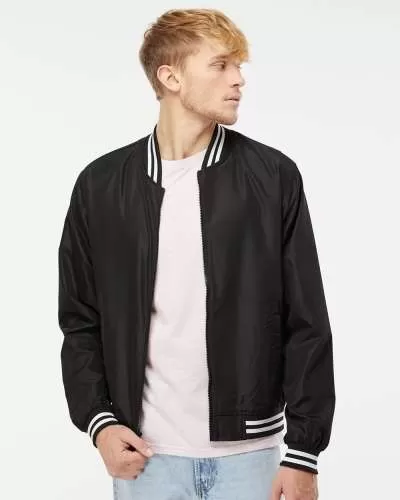 Independent Trading Co. EXP52BMR Lightweight Bomber Jacket