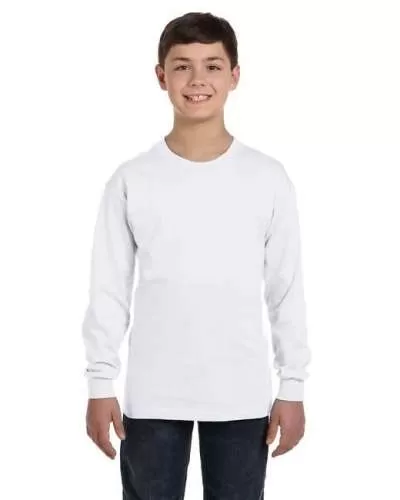 Gildan G540B Youth Cotton 5.3 oz. Long-Sleeve T-Shirt