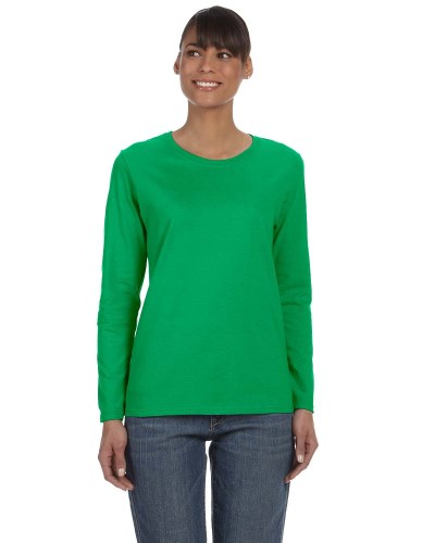 Gildan G540L Ladies Cotton Missy Fit Long-Sleeve T-Shirt