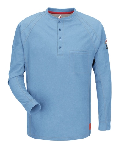 Bulwark QT20 Long Sleeve Henley