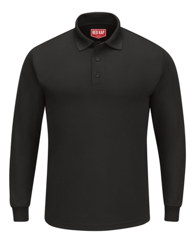 Red Kap SK6L Long Sleeve Performance Knit Polo