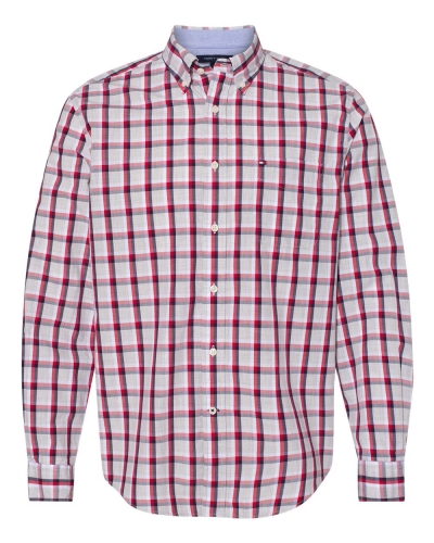 Tommy Hilfiger 13H1860 Long Sleeve Plaid Shirt
