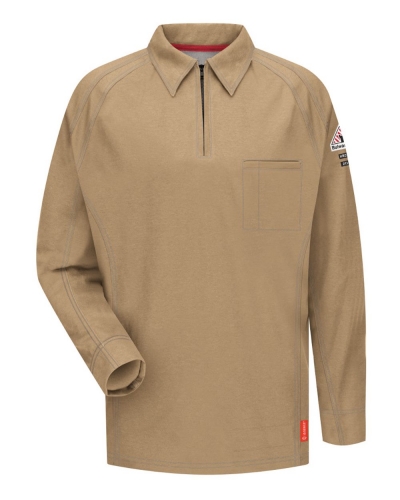 Bulwark QT12L Long Sleeve Polo Long Sizes