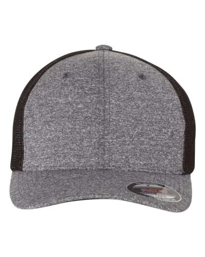 Flexfit 6311 Melange Trucker Cap With Mesh Back