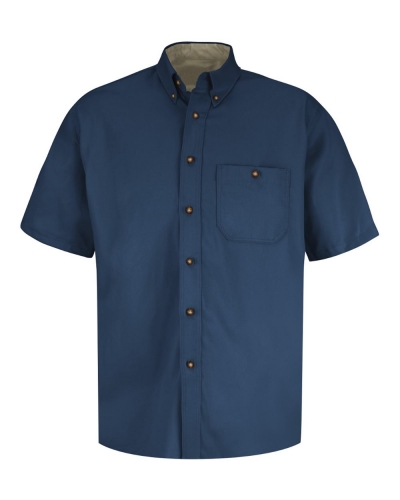 Red Kap SC64 Short Sleeve 100% Cotton Dress Shirt