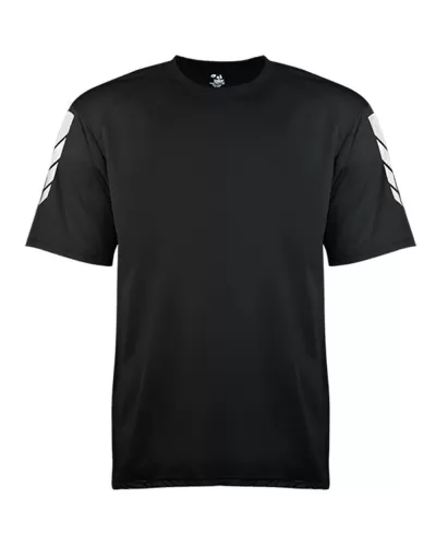 Badger 2128 Metallic Print Youth Short Sleeve T-Shirt