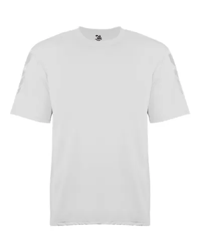 Badger 2128 Metallic Print Youth Short Sleeve T-Shirt