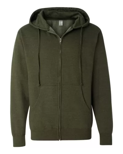 Independent Trading Co. SS4500Z Midweight Full-Zip Hooded Sweatshirt