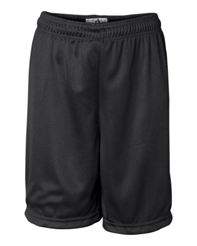 Badger 2237 Youth Mini Mesh 6'' Inseam Shorts