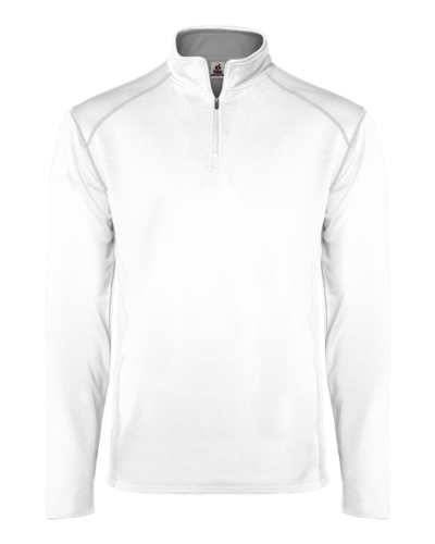 Badger 4438 Money Mesh Quarter-Zip Pullover