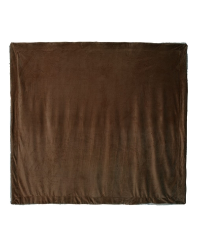 Alpine Fleece 8726 Oversized Mink Sherpa Blanket