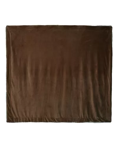 Alpine Fleece 8726 Oversized Mink Sherpa Blanket