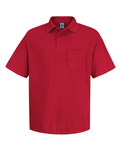 Red Kap SK02 Performance Knit Polyester Solid Shirt