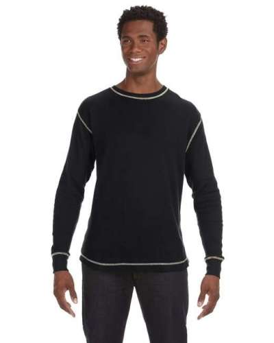 J America JA8238 Men's Vintage Long-Sleeve Thermal T-Shirt