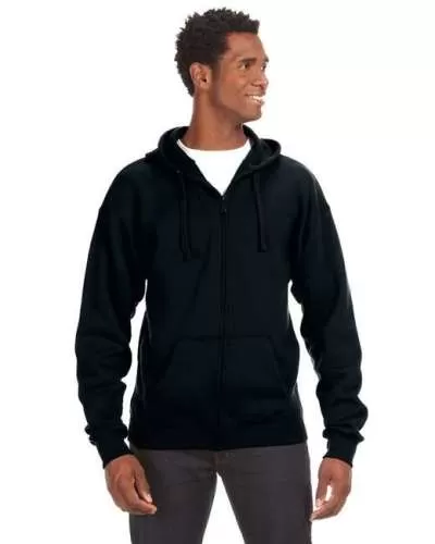 J America JA8821 Adult Premium Full-Zip Fleece Hood