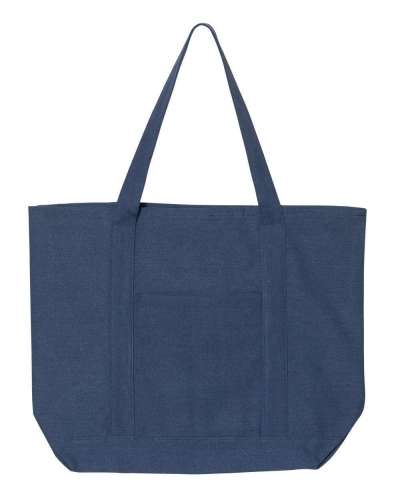 Liberty Bags 8879 Pigment Dyed Premium 12oz. Canvas XL Boater Tote