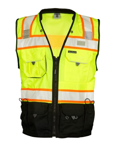 ML Kishigo S5002-5003 Premium Black Series® Surveyors Vest