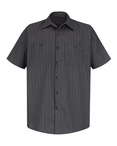 Red Kap SP20L Premium Short Sleeve Work Shirt Long Sizes