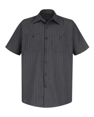 Red Kap SP20L Premium Short Sleeve Work Shirt Long Sizes