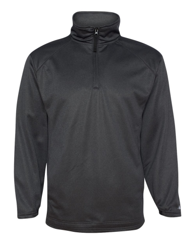 Badger 1483 Pro Heather Performance Fleece 1/4 Zip Pullover