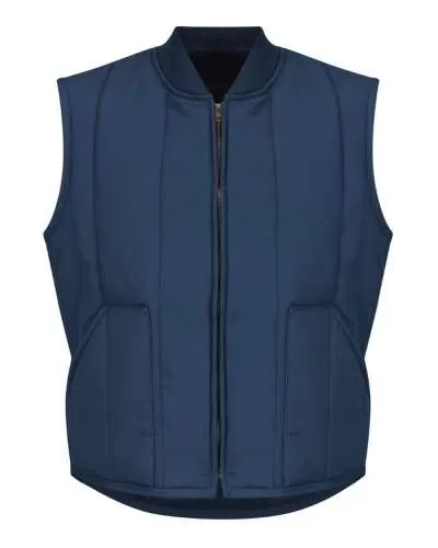 Red Kap VT22L Quilted Vest Long Sizes