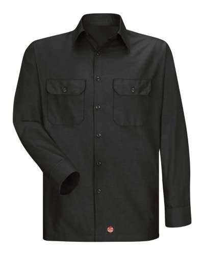 Red Kap SY50L Ripstop Long Sleeve Shirt - Long Sizes
