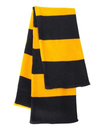 Sportsman SP02 Rugby-STRIPED Knit Scarf